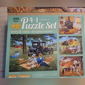 (4) Jigsaw Puzzles, Best Deal, please read the description